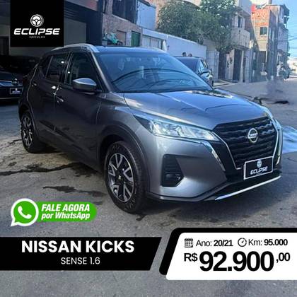 NISSAN KICKS 1.6 16V FLEXSTART SENSE XTRONIC